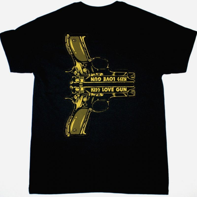 KISS LOVE GUN NEW BLACK T-SHIRT