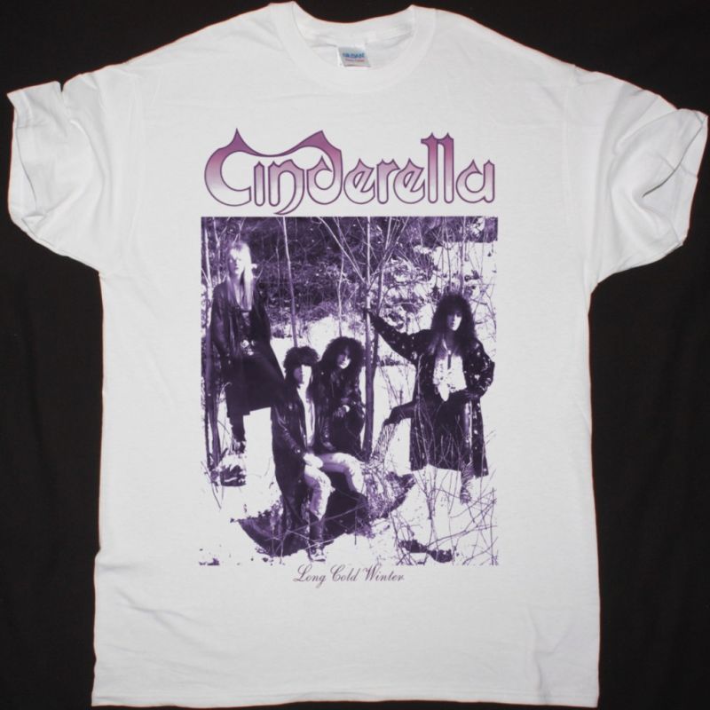 CINDERELLA LONG COLD WINTER  NEW WHITE T SHIRT