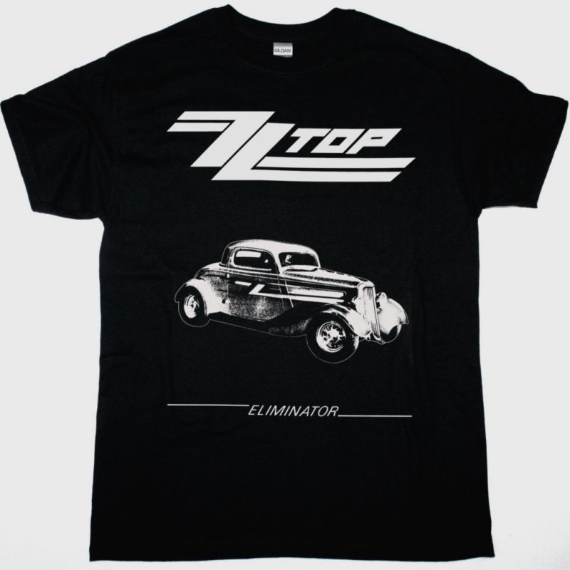 ZZ TOP 1983 ELIMINATOR NEW BLACK T-SHIRT