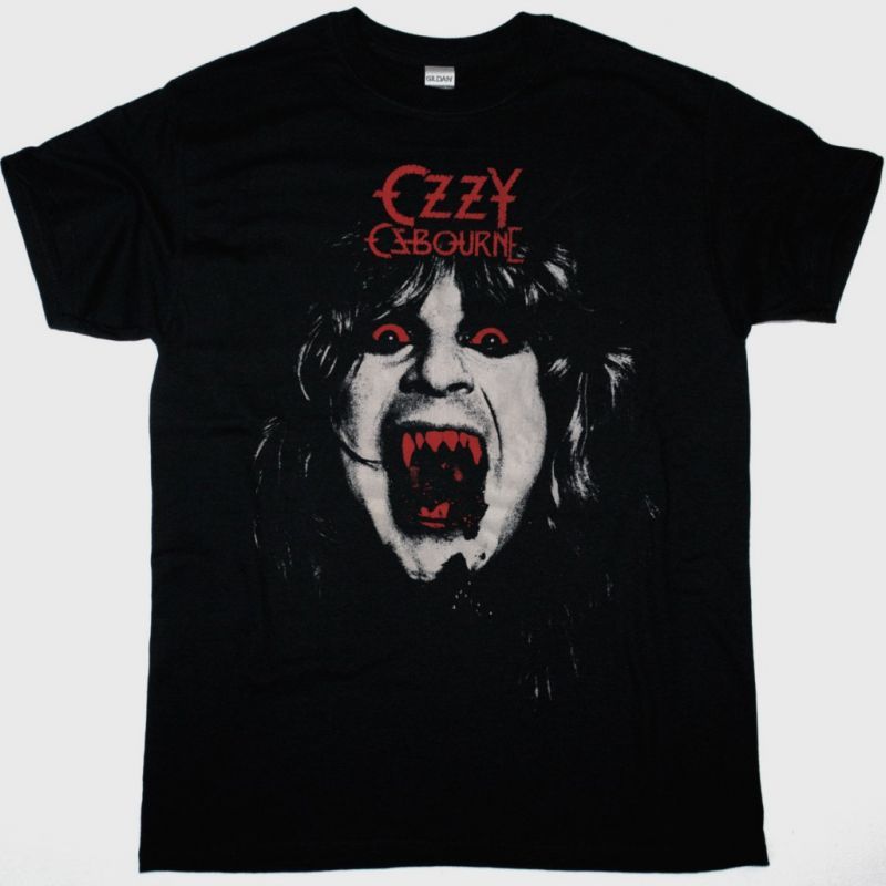 OZZY OSBOURNE VAMPIRE SPEAK OF THE DEVIL  NEW BLACK T-SHIRT