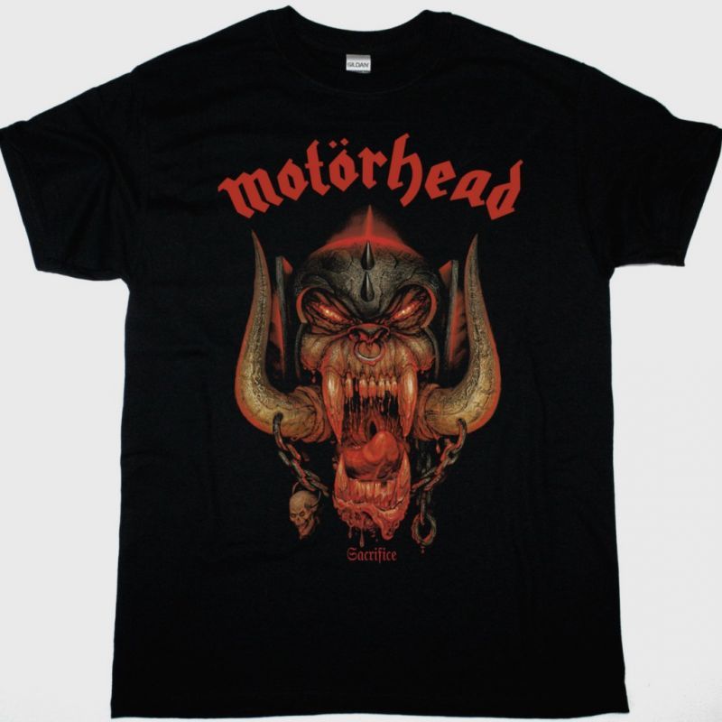 MOTORHEAD SACRIFICE NEW BLACK T-SHIRT