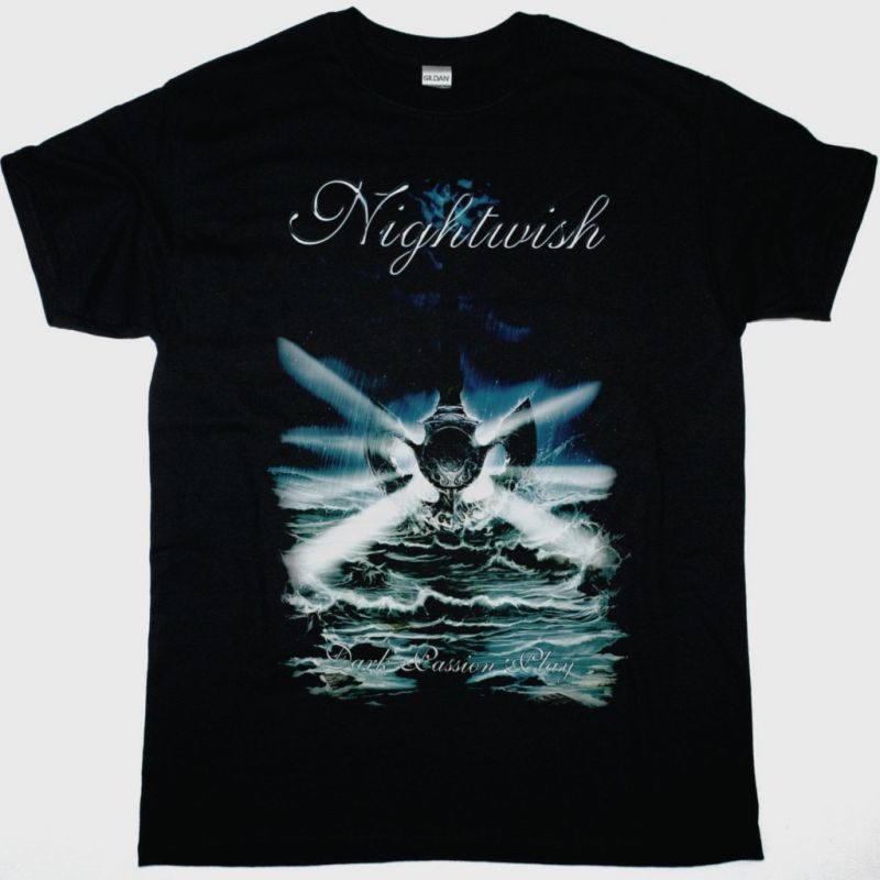 NIGHTWISH DARK PASSION PLAY LIVE NEW BLACK T-SHIRT