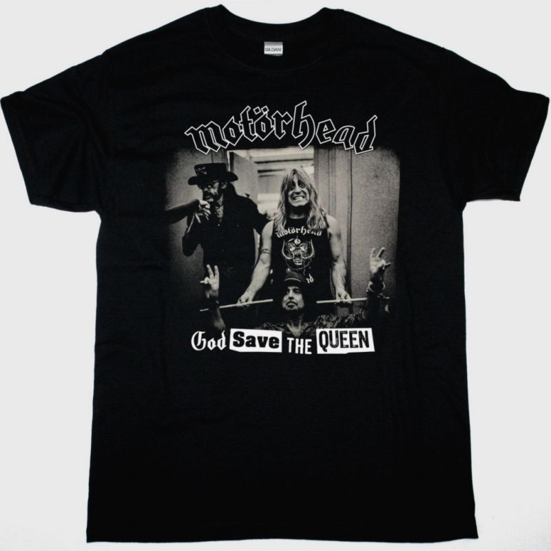 MOTORHEAD GOD SAVE THE QUEEN NEW BLACK T-SHIRT