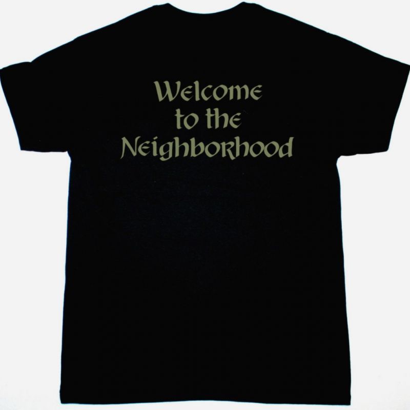 MEAT LOAF WELCOME TO THE NEIGHBORHOOD NEW BLACK T SHIRT