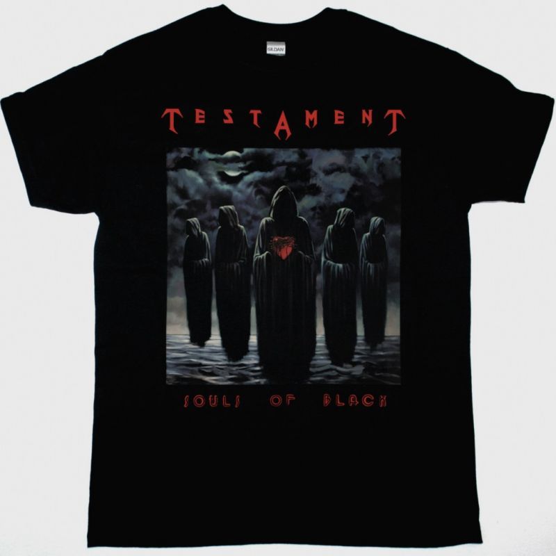 TESTAMENT SOULS OF BLACK NEW BLACK T-SHIRT