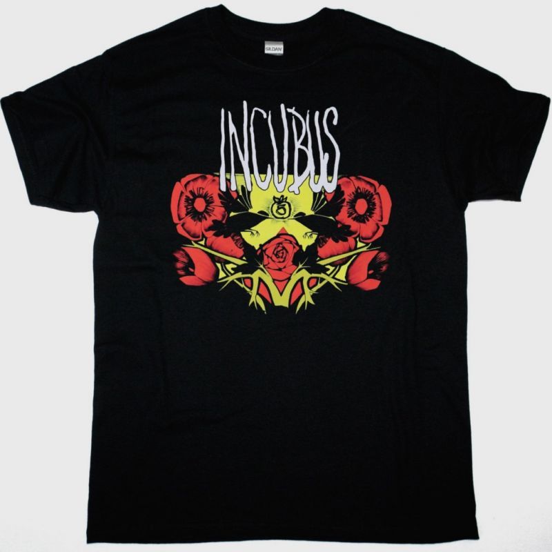INCUBUS TOUR 2004 NEW BLACK T-SHIRT
