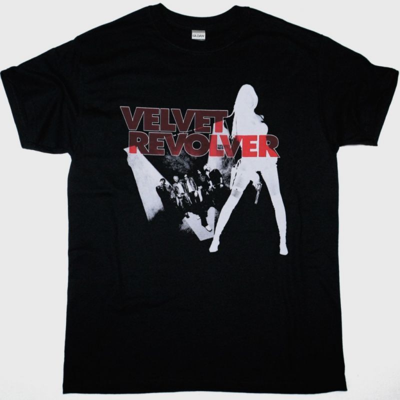 VELVET REVOLVER TOUR NEW BLACK T SHIRT