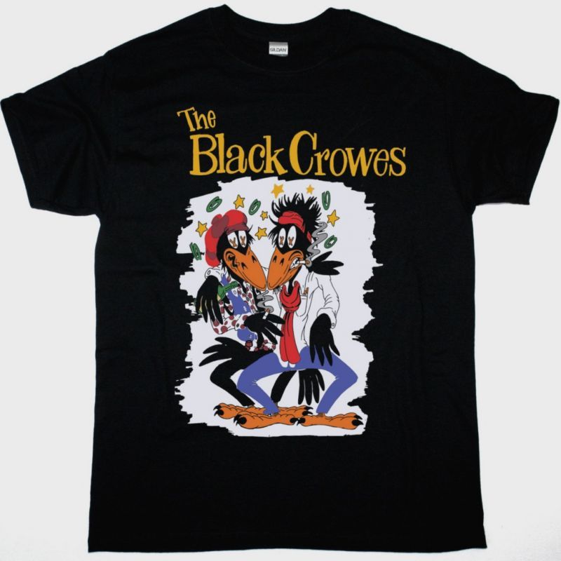 THE BLACK CROWES SHAKE YOUR MONEY MAKER TOUR NEW BLACK T-SHIRT