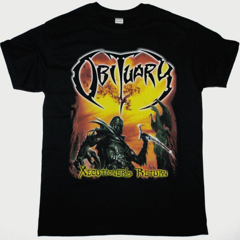 OBITUARY XECUTIONER'S RETURN NEW BLACK T-SHIRT