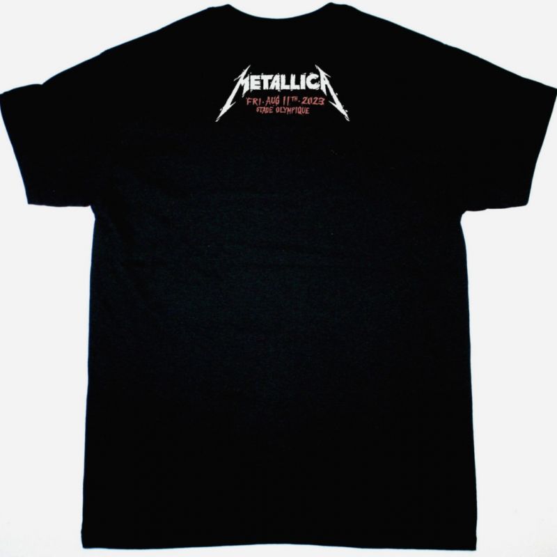 METALLICA 72 SEASONS TOUR EXCLUSIVE MONTREAL CONCERT SHIRT NEW BLACK T-SHIRT