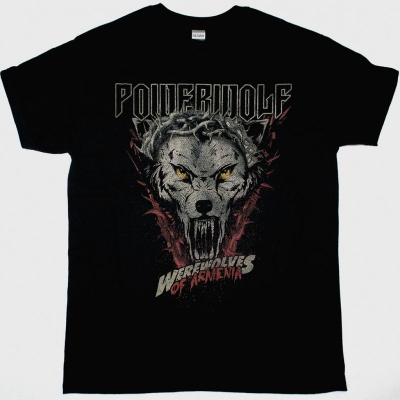 POWERWOLF WEREWOLVES NEW BLACK T-SHIRT