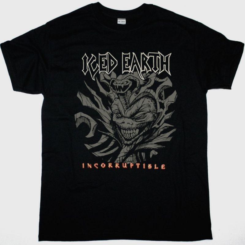 ICED EARTH INCORRUPTIBLE NEW BLACK T-SHIRT