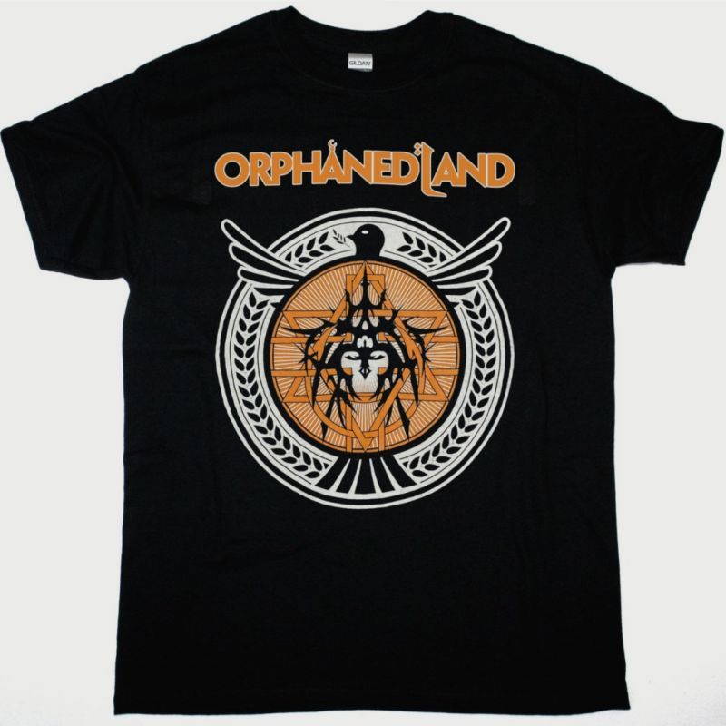 ORPHANED LAND LOGO NEW BLACK T-SHIRT