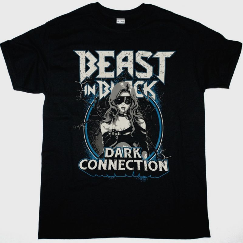 BEAST IN BLACK DARK CONNECTION GIRL NEW BLACK T-SHIRT