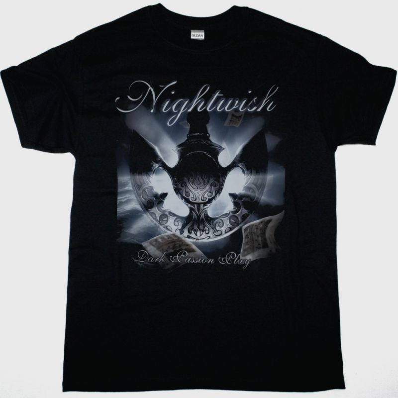 NIGHTWISH DARK PASSION PLAY NEW BLACK T-SHIRT