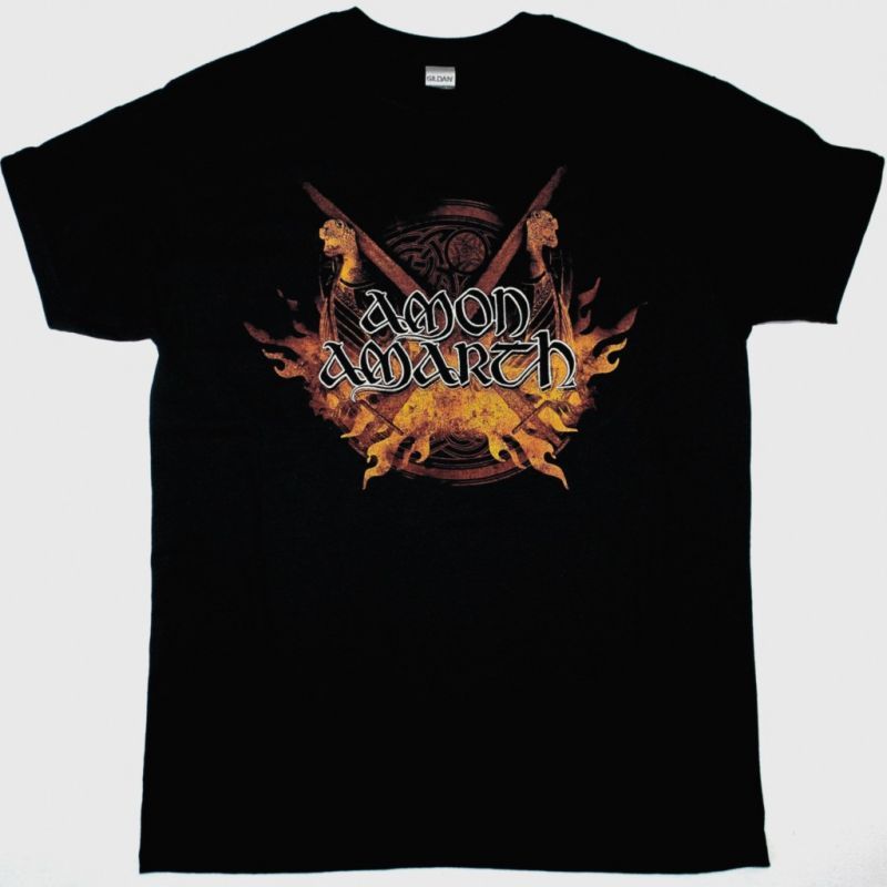 AMON AMARTH VIKING HORDE NEW BLACK T-SHIRT