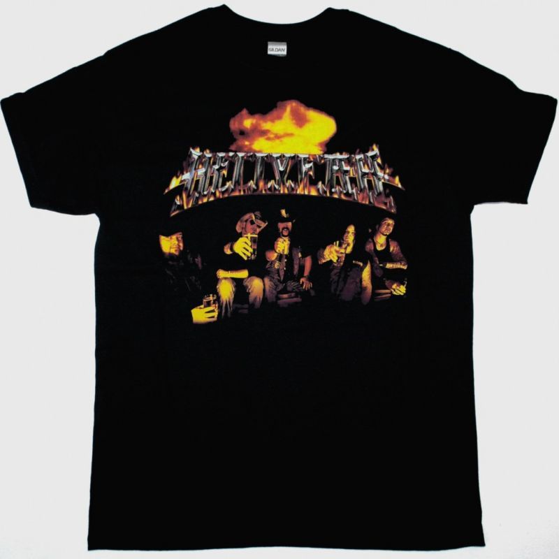 HELLYEAH ALCOHAULIN’ ASS NEW BLACK T-SHIRT
