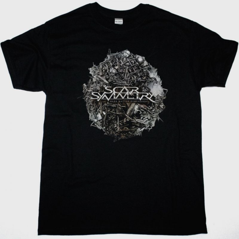SCAR SYMMETRY NECKBREAKERS BALL TOUR NEW BLACK T-SHIRT