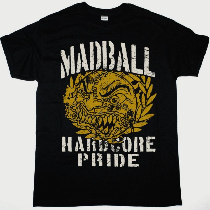 MADBALL HARDCORE PRIDE NEW BLACK T-SHIRT