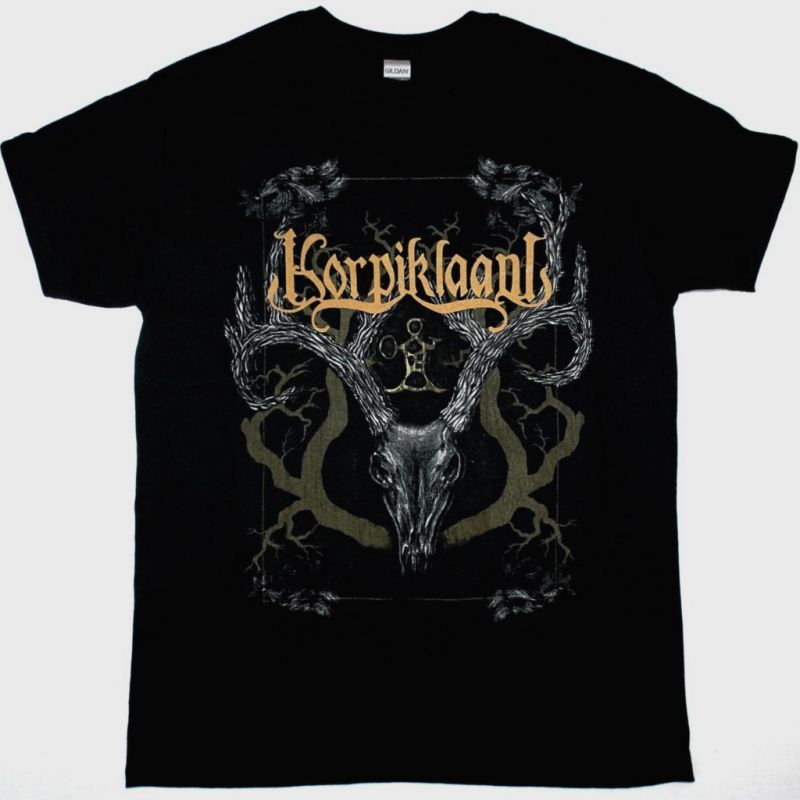 KORPIKLAANI SPIRIT OF THE FOREST NEW BLACK T-SHIRT
