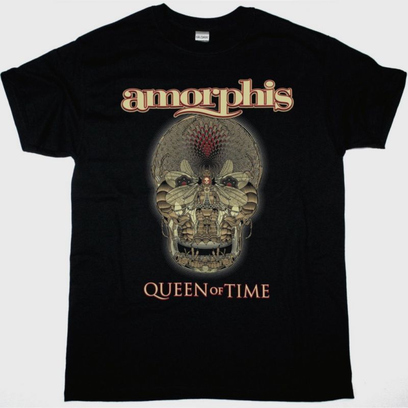 AMORPHIS QUEEN OF TIME NEW BLACK T-SHIRT