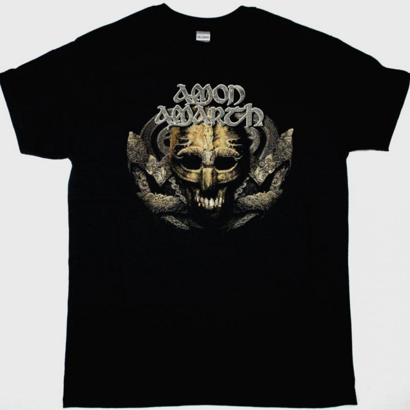 AMON AMARTH DEATH AND GLORY NEW BLACK T-SHIRT