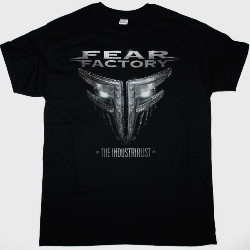 FEAR FACTORY THE INDUSTRIALIST  NEW BLACK T-SHIRT