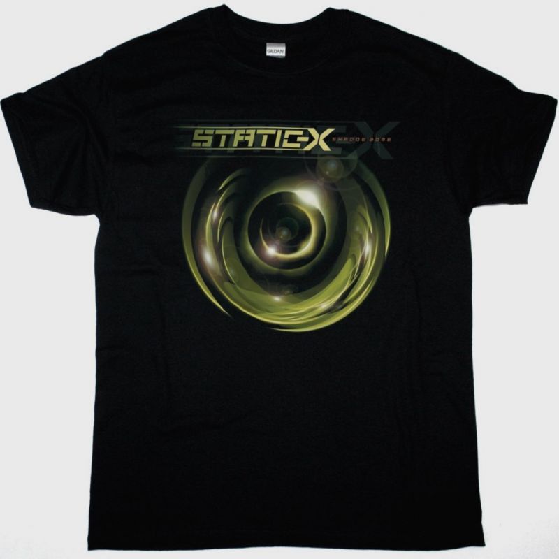 STATIC-X SHADOW ZONE NEW BLACK T-SHIRT
