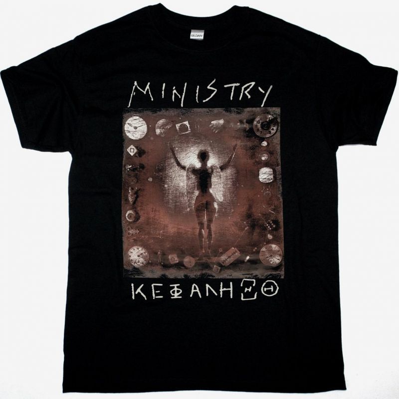 MINISTRY ΚΕΦΑΛΗΞΘ NEW BLACK T-SHIRT