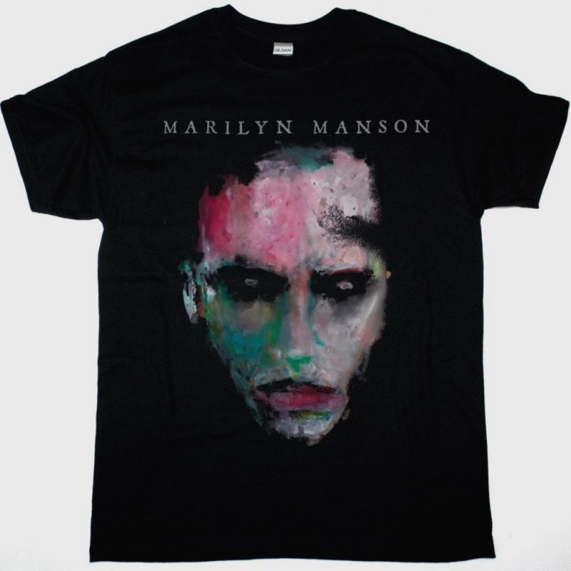 MARILYN MANSON WE ARE CHAOS NEW BLACK T-SHIRT
