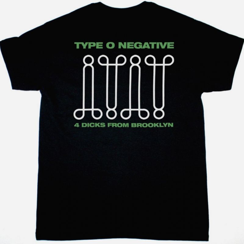 TYPE O NEGATIVE SILENCE = DEAF NEW BLACK T-SHIRT