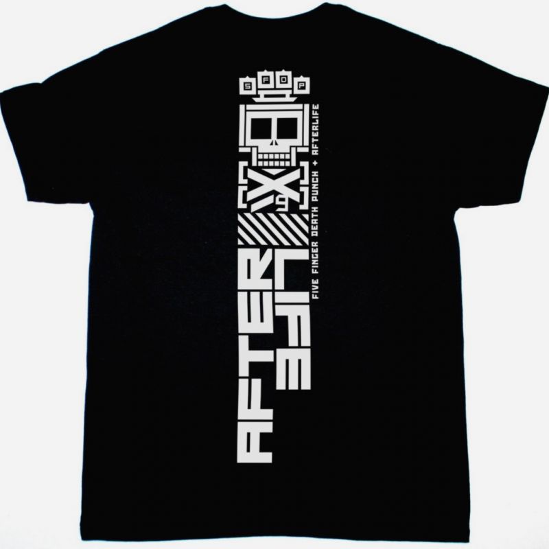 FIVE FINGER DEATH PUNCH AFTERLIFE NEW BLACK T-SHIRT