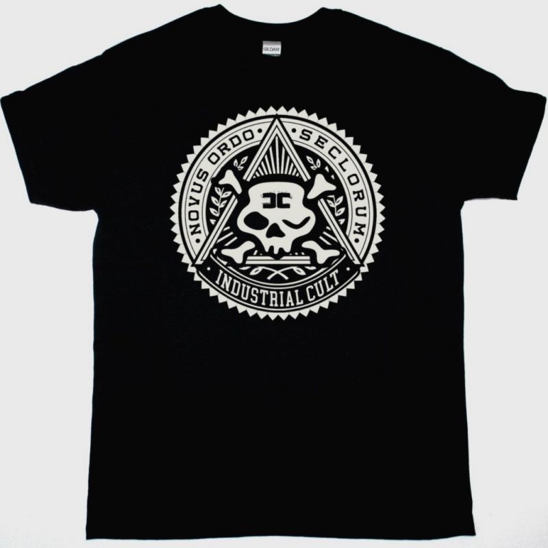 COMBICHRIST INDUSTRIAL CULT NEW BLACK T-SHIRT