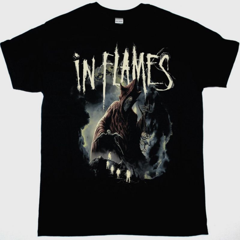 IN FLAMES FOREGONE NEW BLACK T-SHIRT