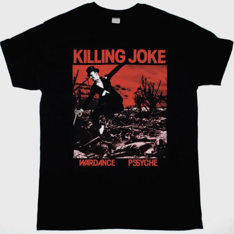 KILLING JOKE WARDANCE NEW BLACK T-SHIRT