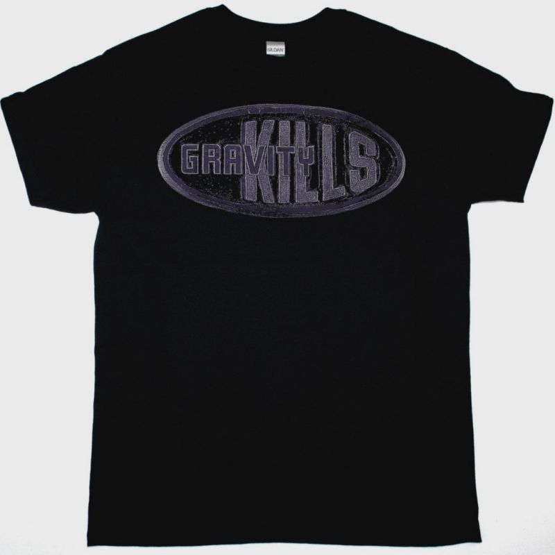 GRAVITY KILLS LOGO NEW BLACK T-SHIRT