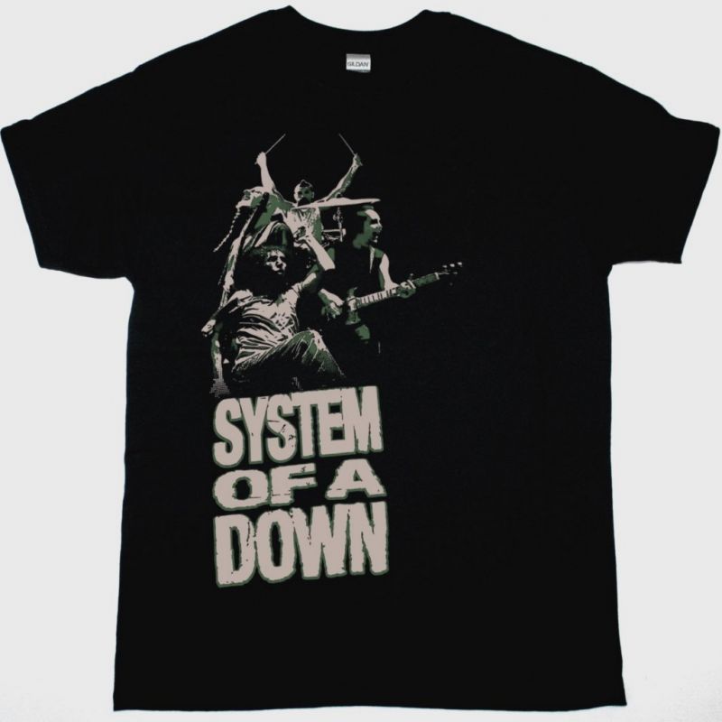 SYSTEM OF A DOWN LIVE NEW BLACK T SHIRT