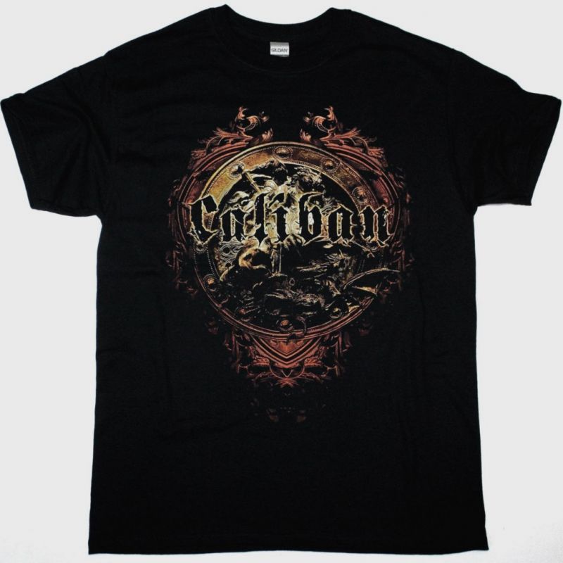 CALIBAN LOGO NEW BLACK T-SHIRT