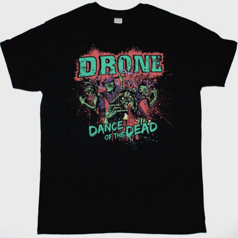 DRONE DANCE OF THE DEAD NEW BLACK T-SHIRT