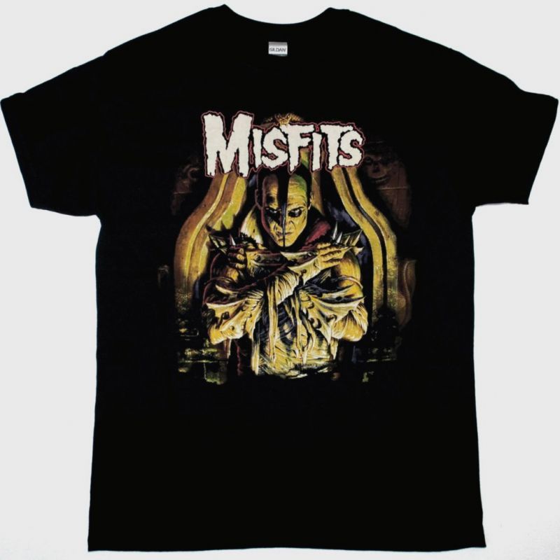 MISFITS SHIRT DEAD ALIVE NEW BLACK T SHIRT