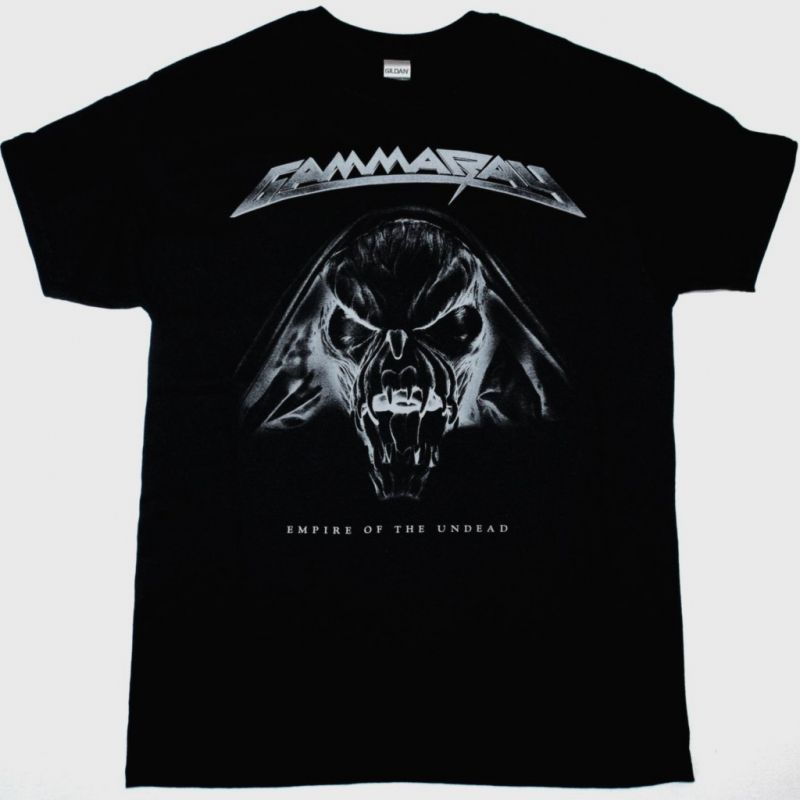 GAMMA RAY EMPIRE OF THE UNDEAD NEW BLACK T-SHIRT