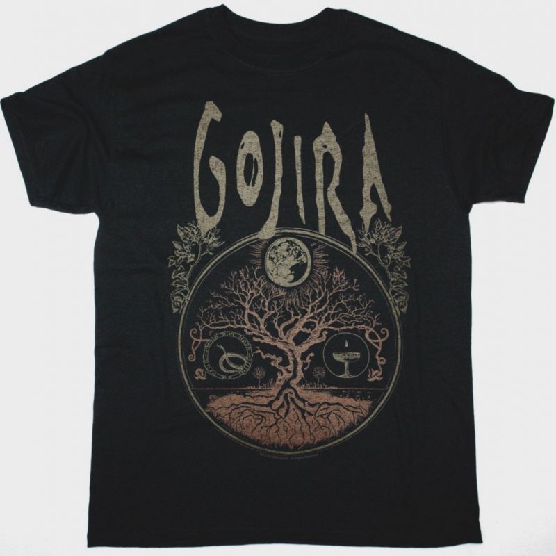 GOJIRA TREE OF LIFE NEW BLACK T SHIRT