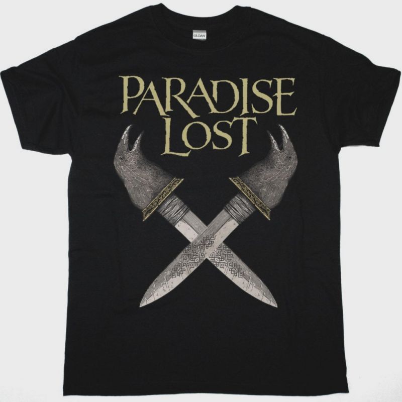 PARADISE LOST DAGGER NEW BLACK T SHIRT