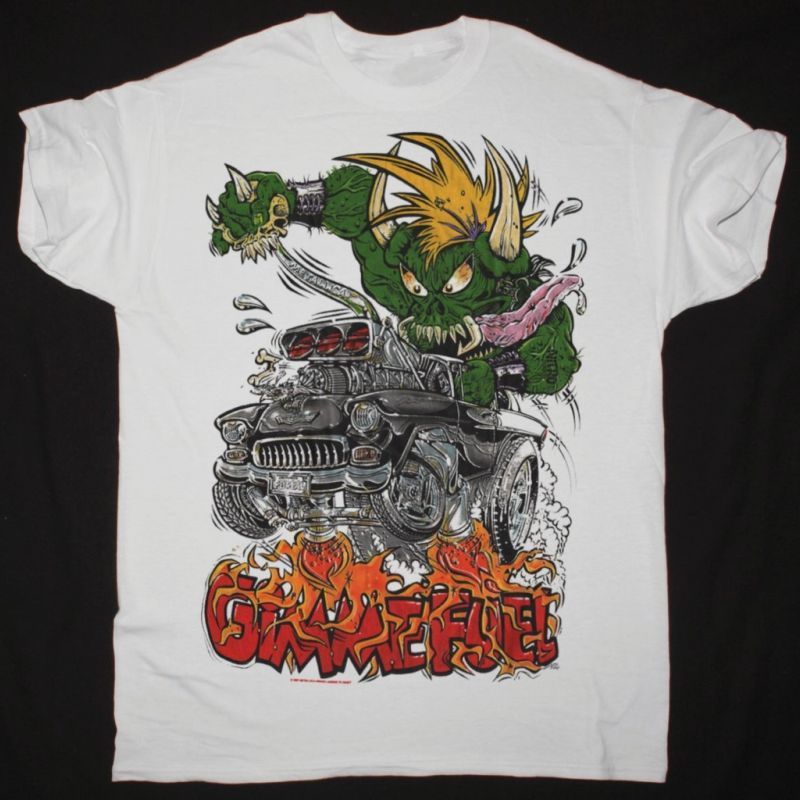 METALLICA GIMME FUEL SPRING SUMMER TOUR 1999 NEW WHITE T-SHIRT