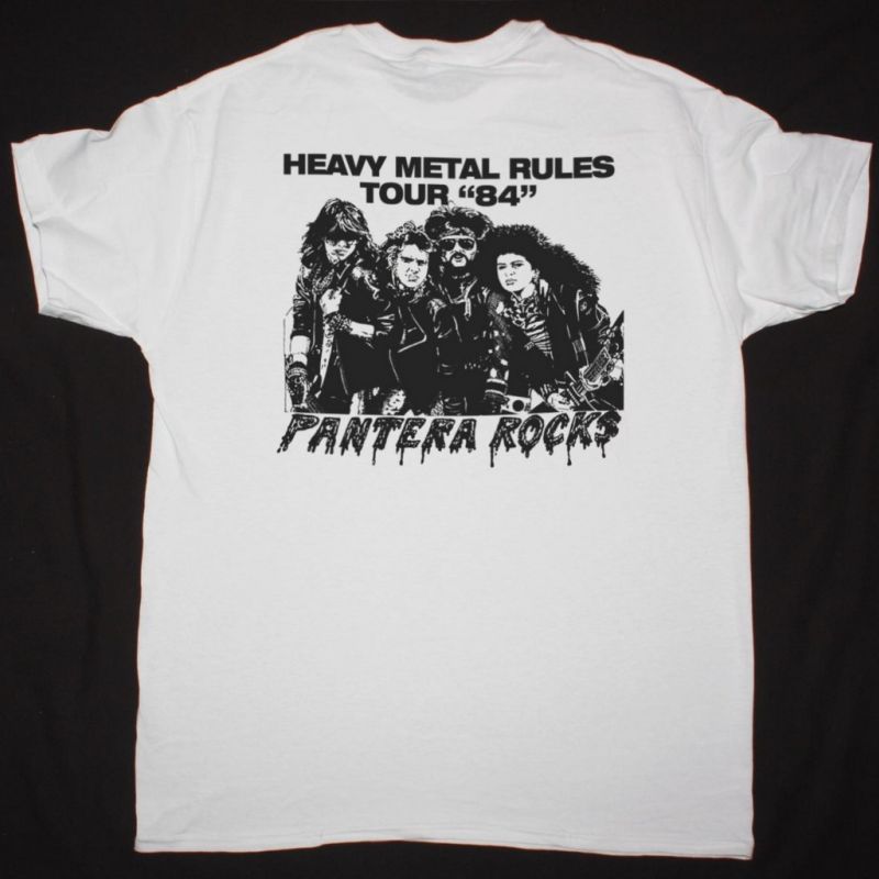 PANTERA PROJECTS IN THE JUNGLE NEW WHITE T-SHIRT