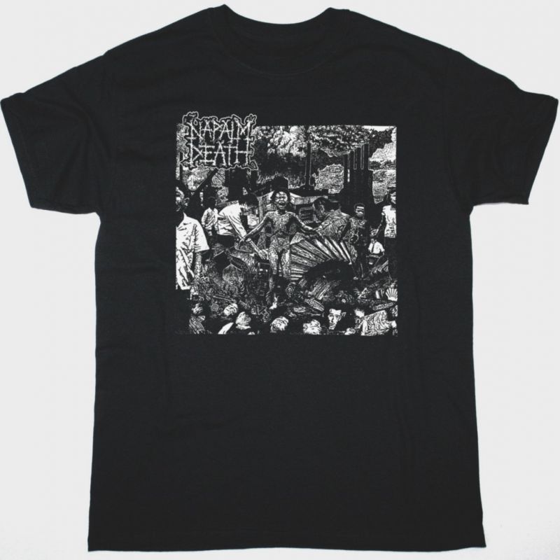 NAPALM DEATH LIVE EP 89 NEW BLACK T-SHIRT