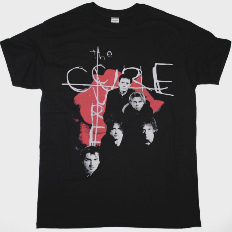 THE CURE DREAM TOUR NEW BLACK T-SHIRT