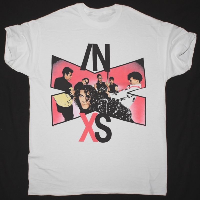 INXS DISAPPEAR NEW WHITE T-SHIRT