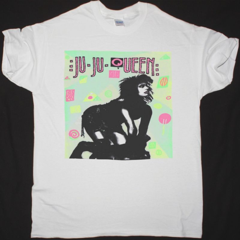 SIOUXSIE AND THE BANSHEES JU-JU QUEEN NEW WHITE T SHIRT
