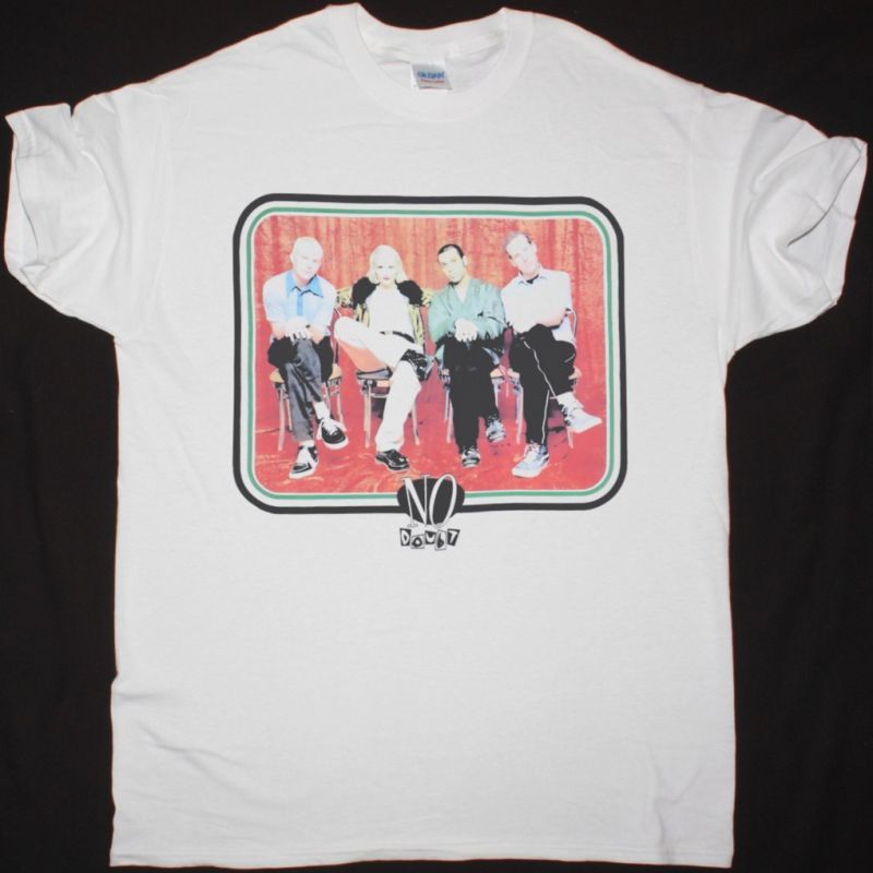NO DOUBT TRAGIC KINGDOM TOUR 97 NEW WHITE T-SHIRT